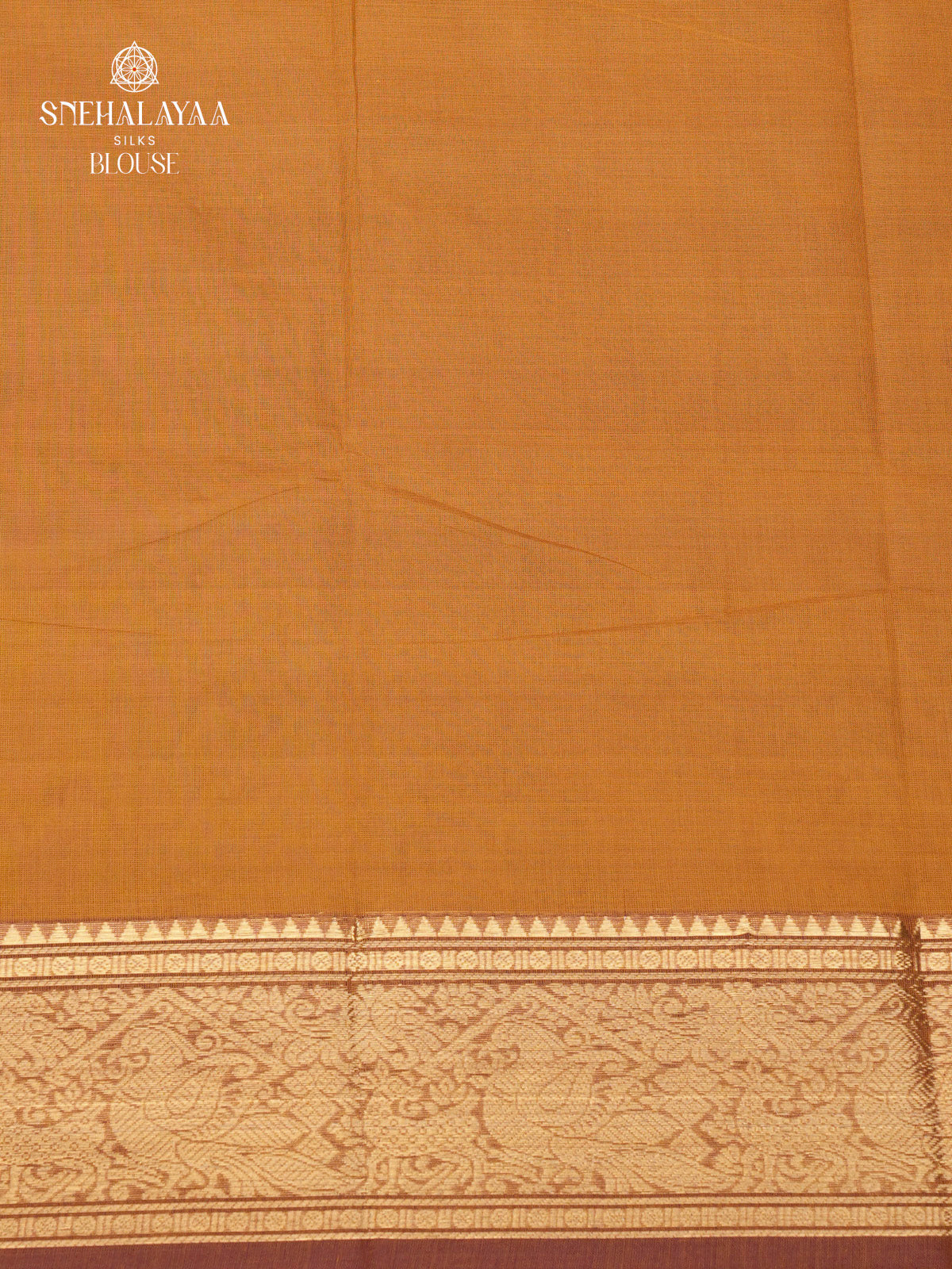 Brown Chettinad Cotton Saree
