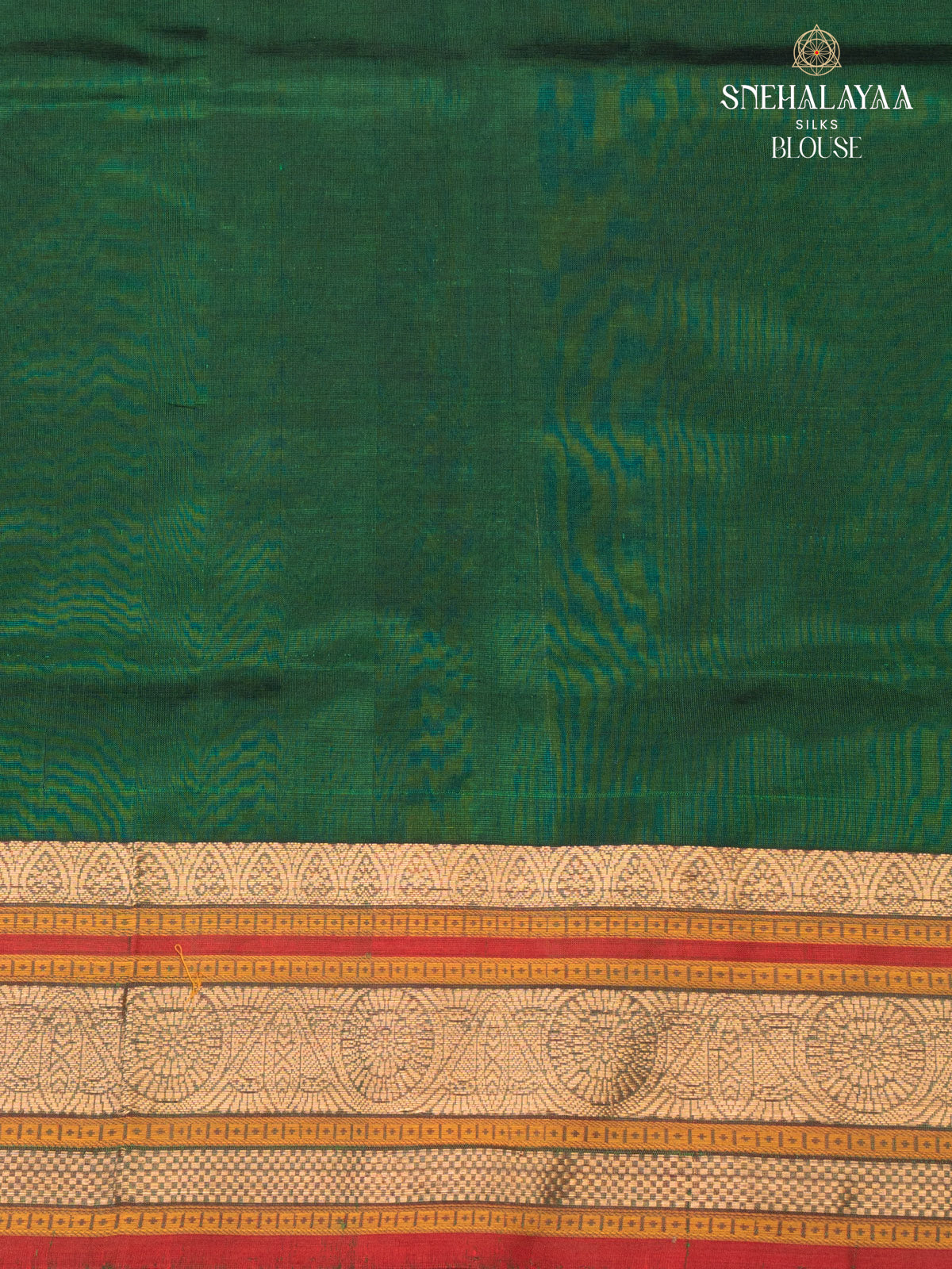 Green Kanchi Silk Cotton Saree