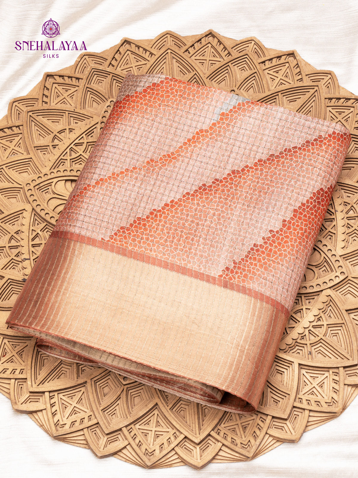 Multi Colour Tussar Saree