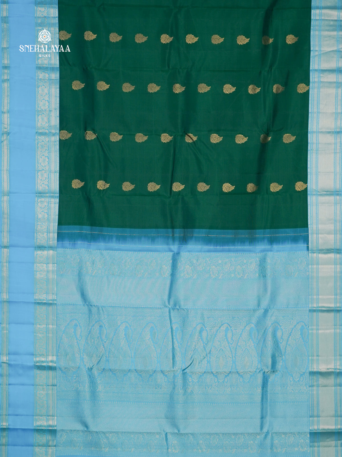 Green Kanjivaram Silk Saree