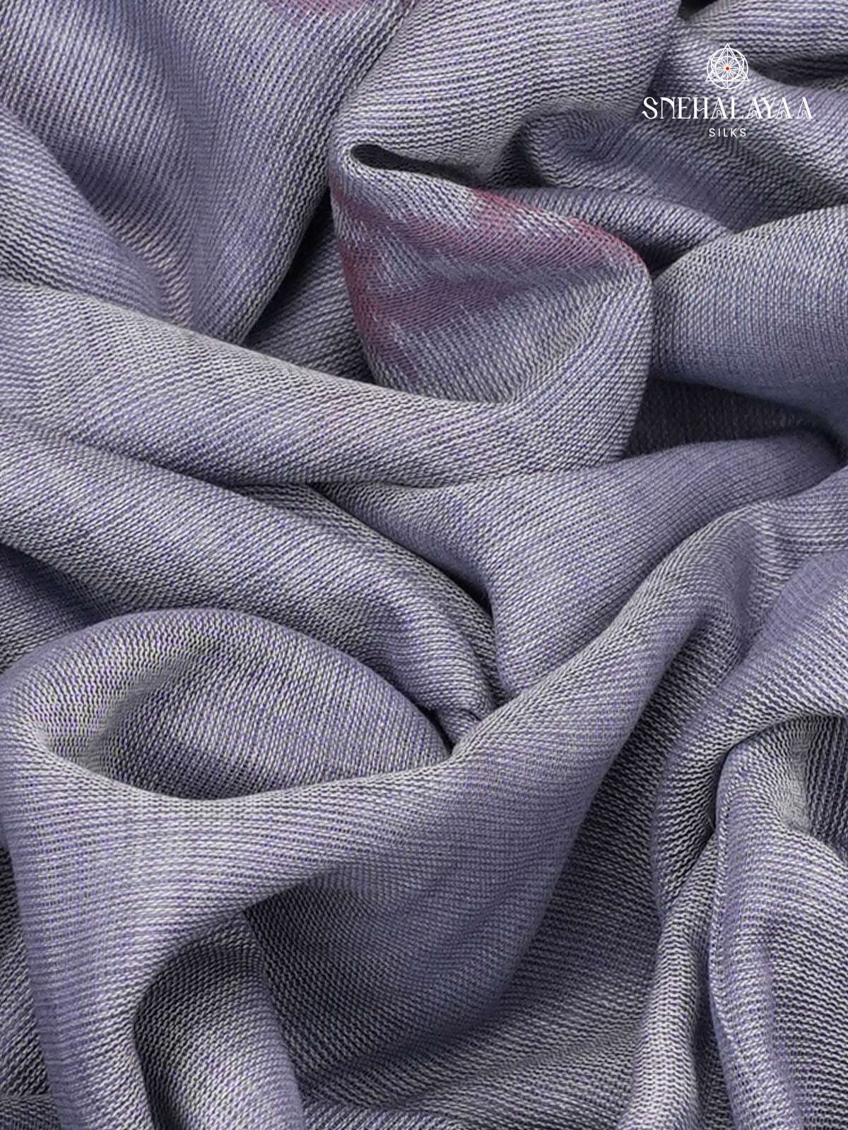 Grey Khadi Cotton Saree