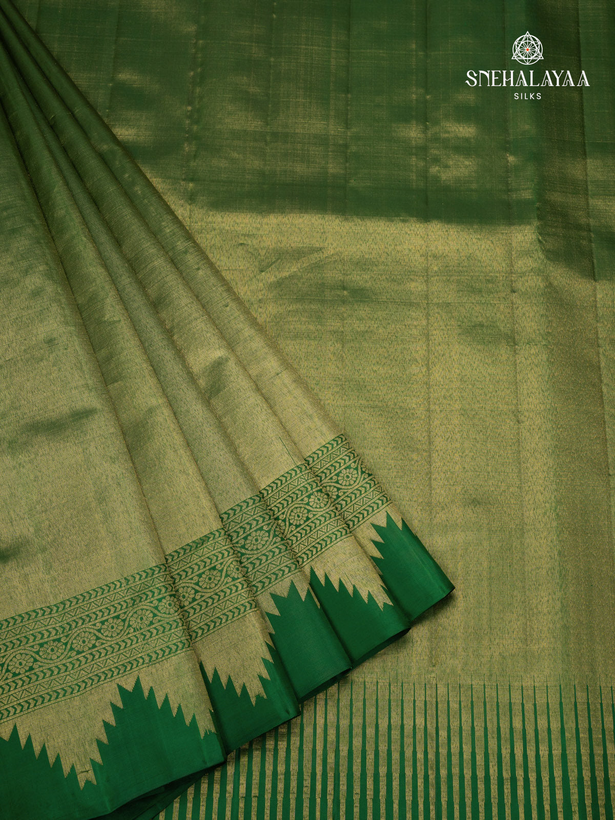 Green Kanjivaram Silk Saree