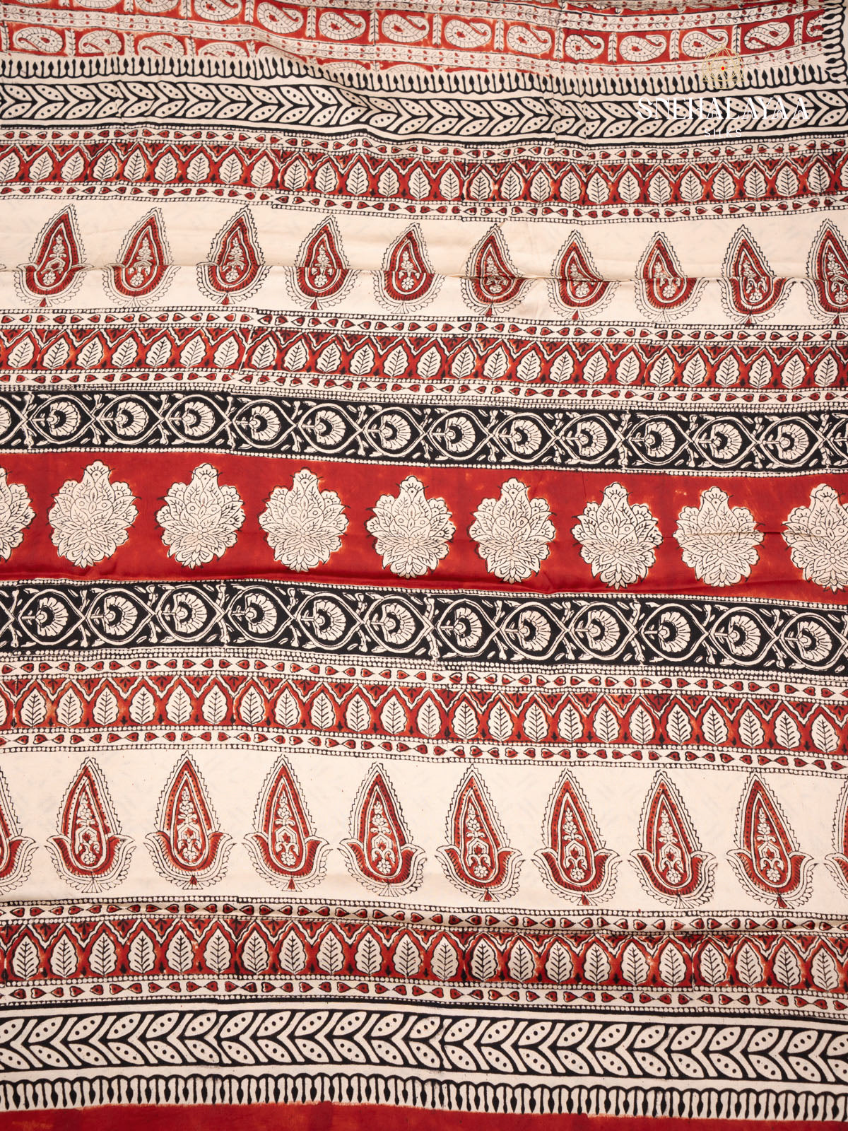 Off White Modal Silk Saree