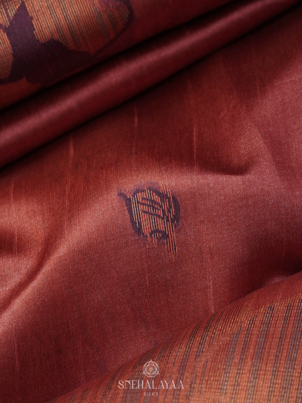 Dusky Rose Jute Saree