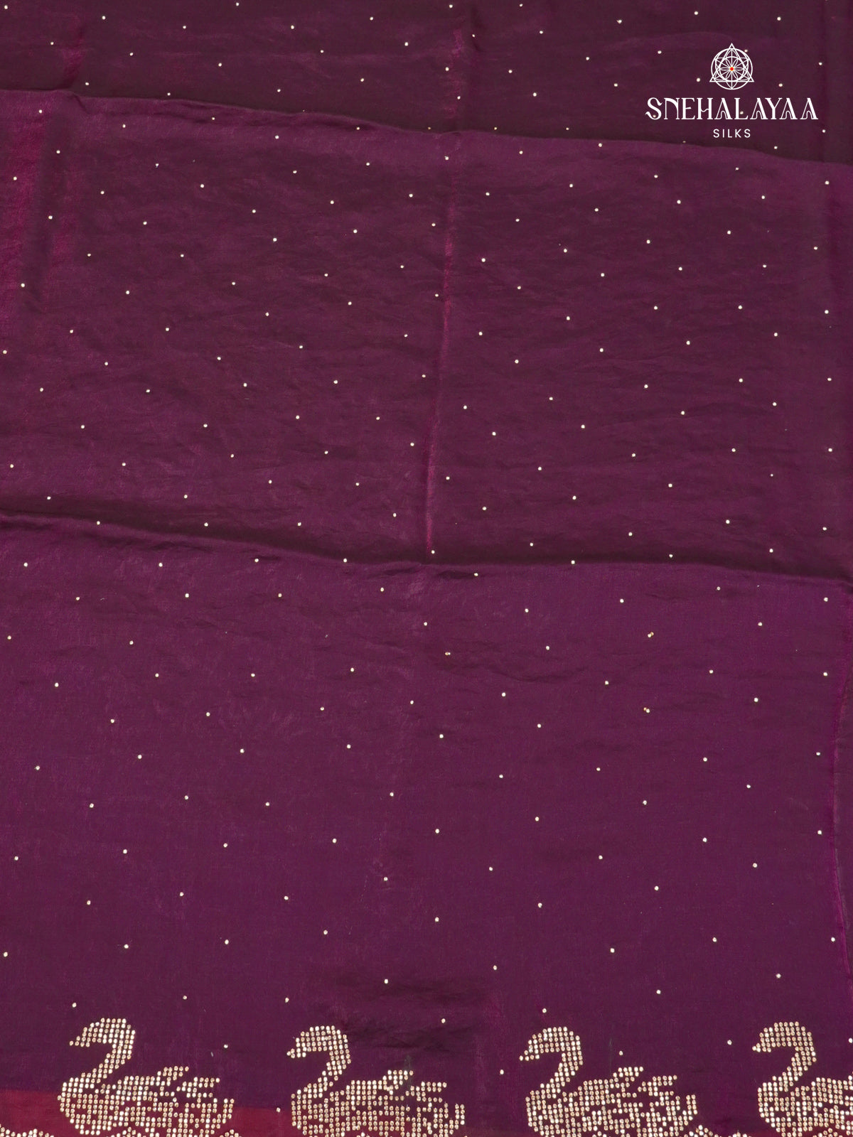 Purple Designer Saree