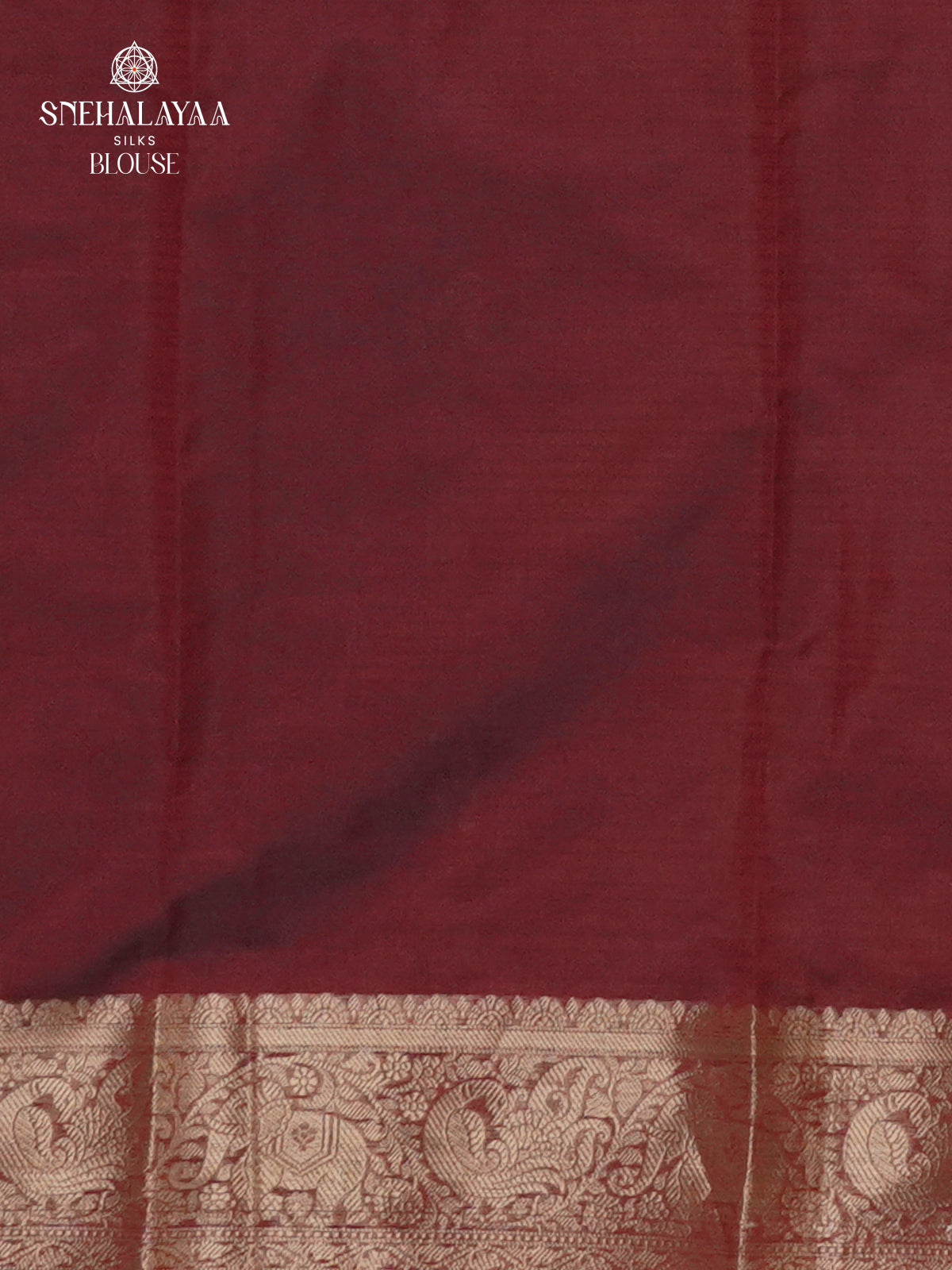 Burgundy Kota Saree