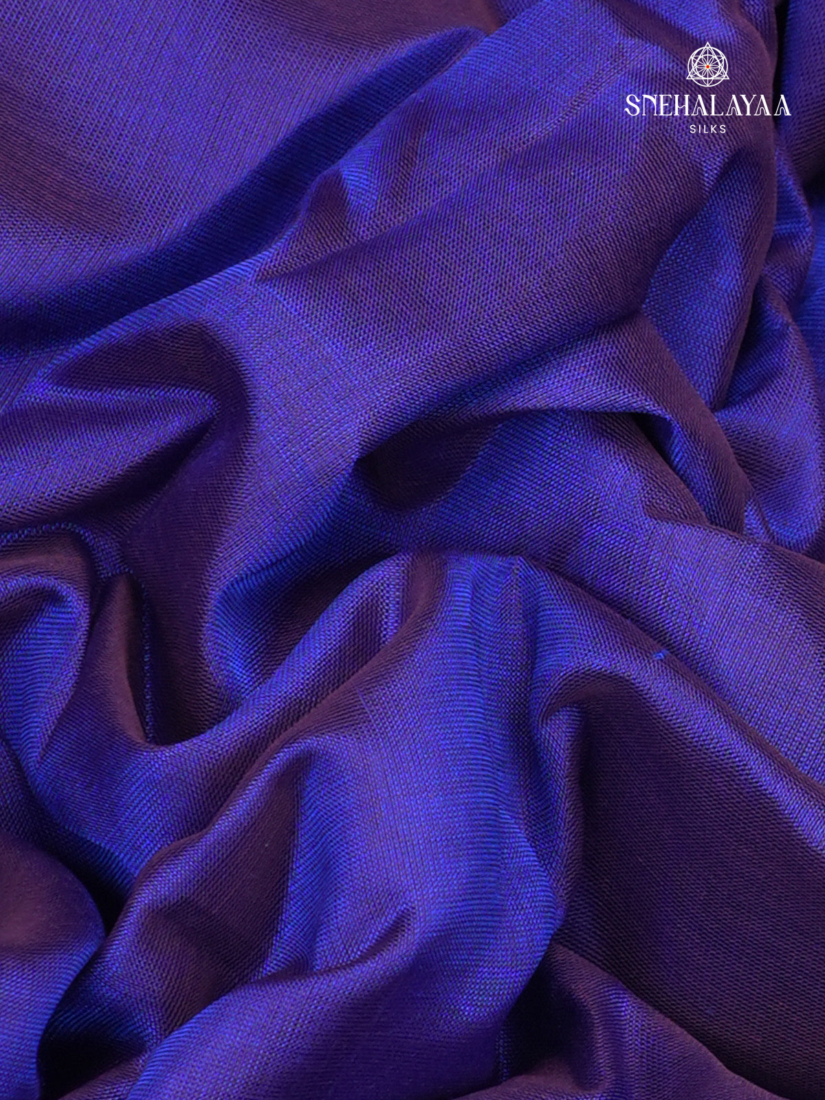 Royal Blue Kanchi Silk Cotton Saree