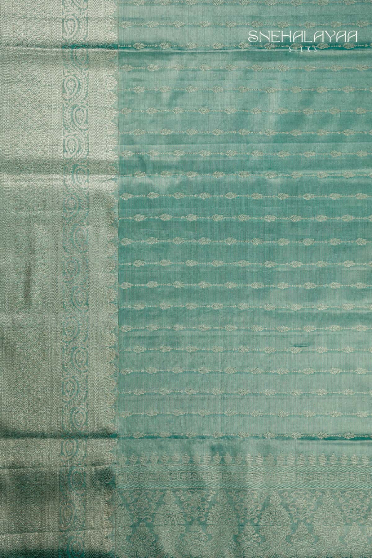 Green Kancheevaram Tissue Silk Saree