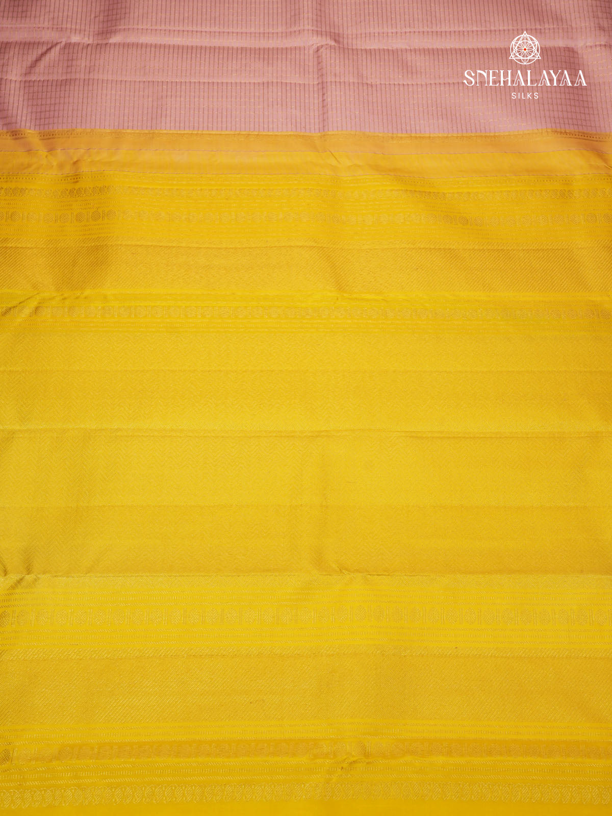 Peach Pink Kanjivaram Silk Saree