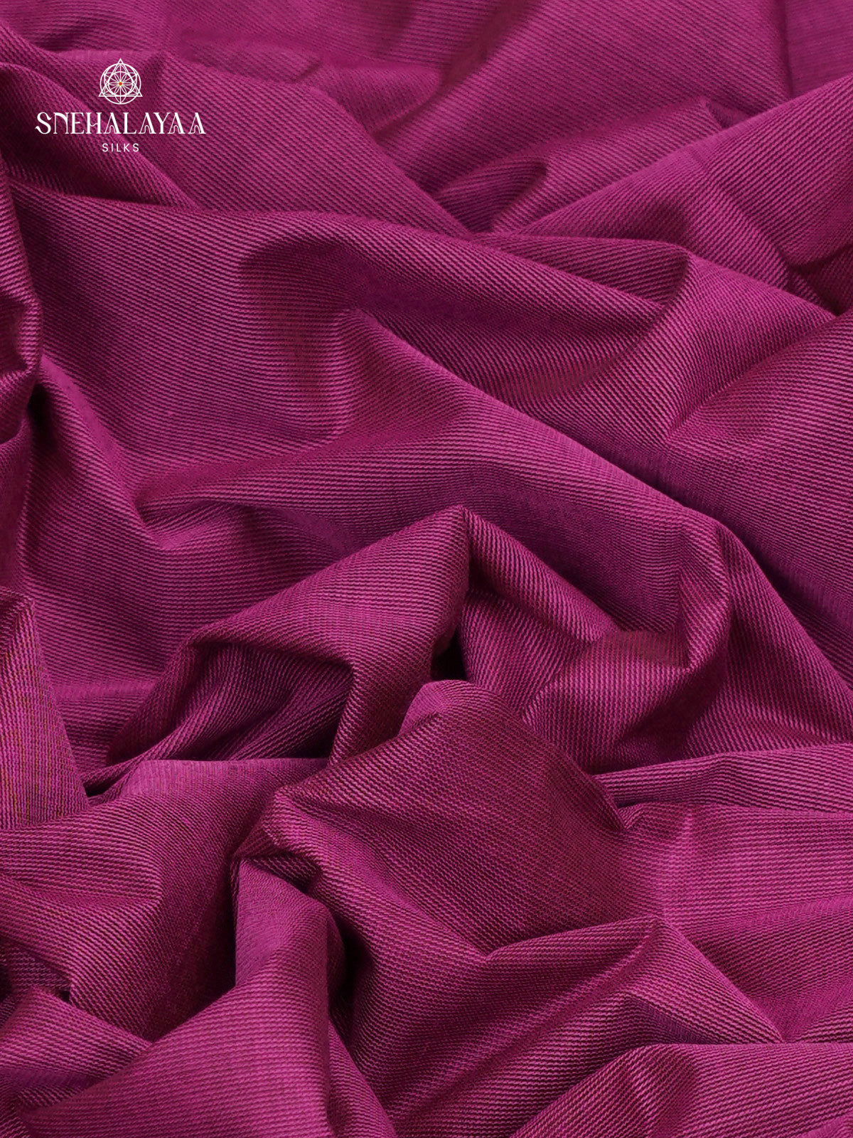 Plum Chettinad Cotton Saree