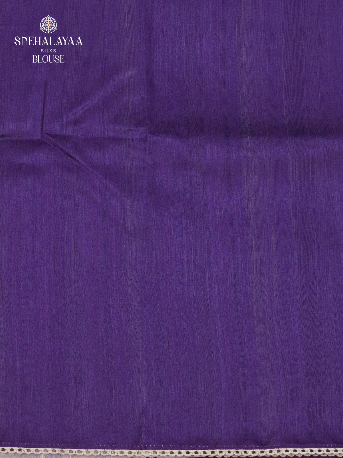 Navy Blue Raw Silk Embroidery Saree