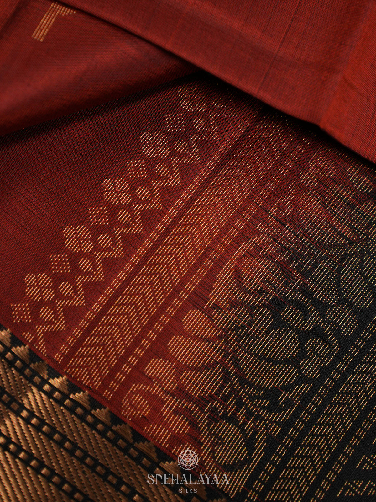 Maroon Soft Silk Saree
