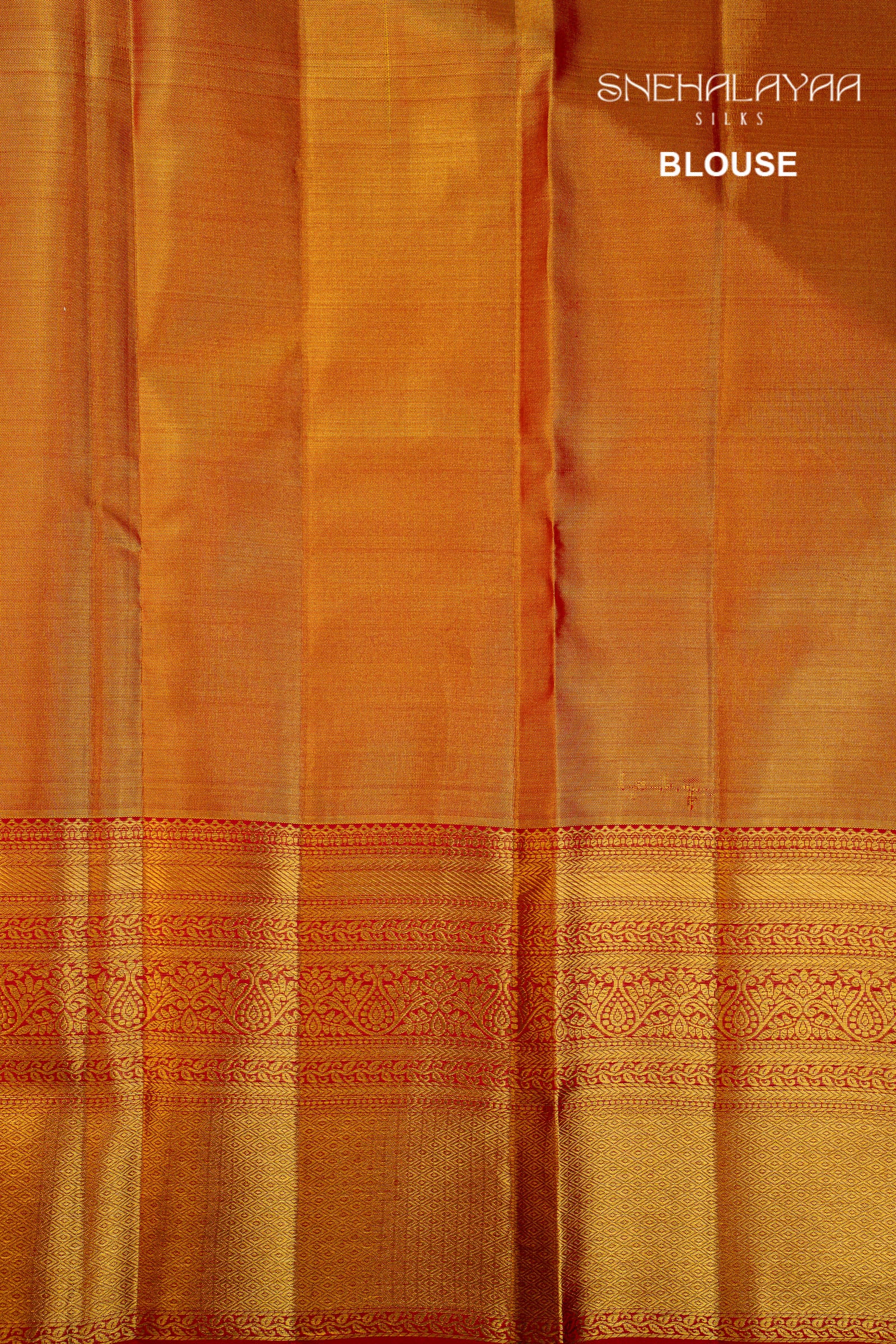 Red Kancheevaram Tissue Silk Saree