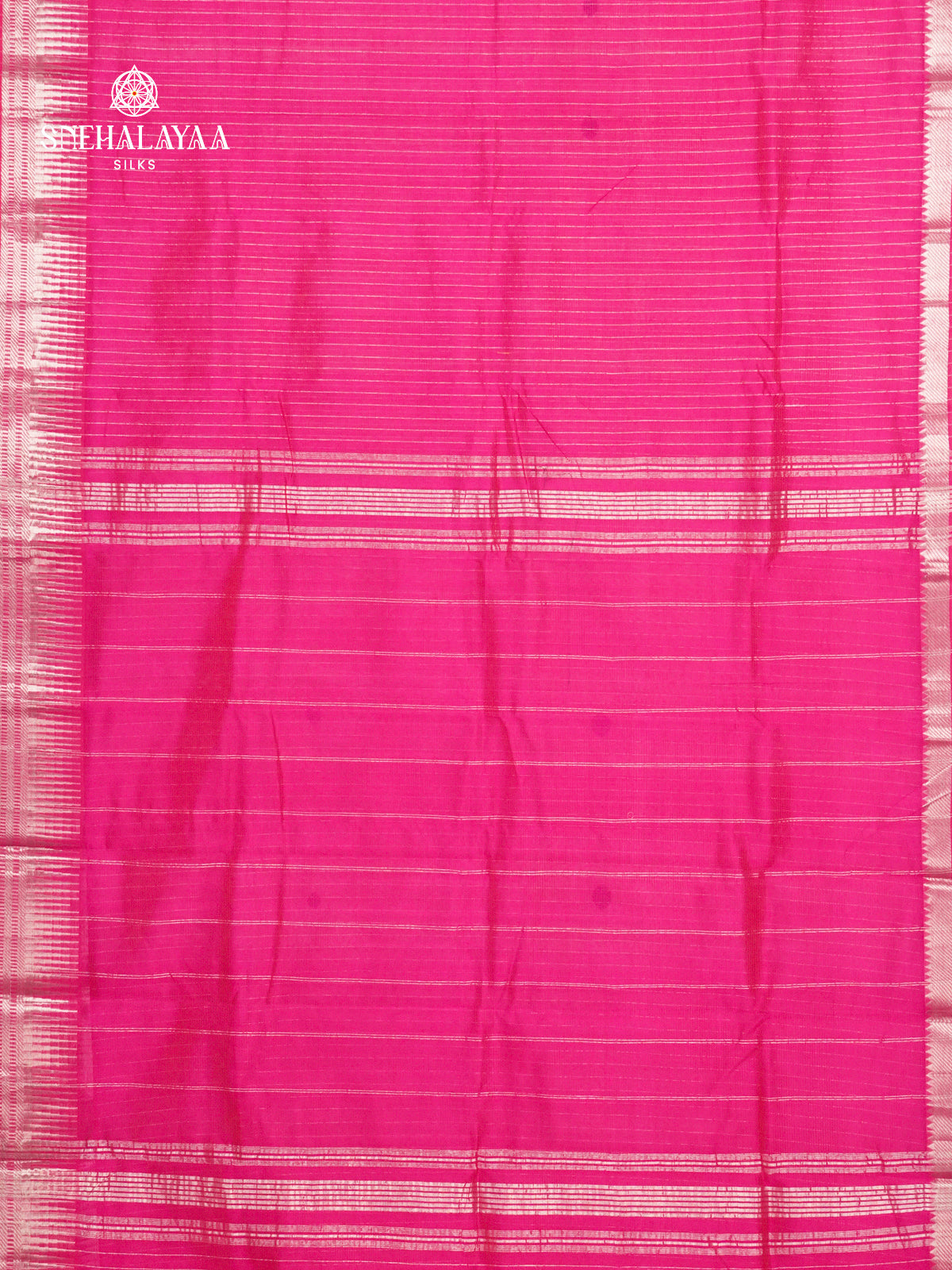 Rani Pink Mangalagiri Silk Cotton Saree