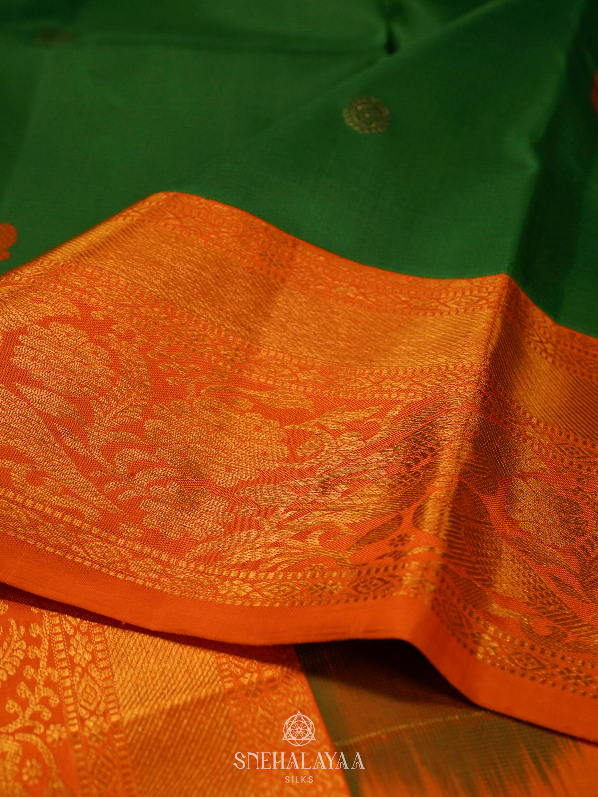 Green Kanjivaram Silk Saree