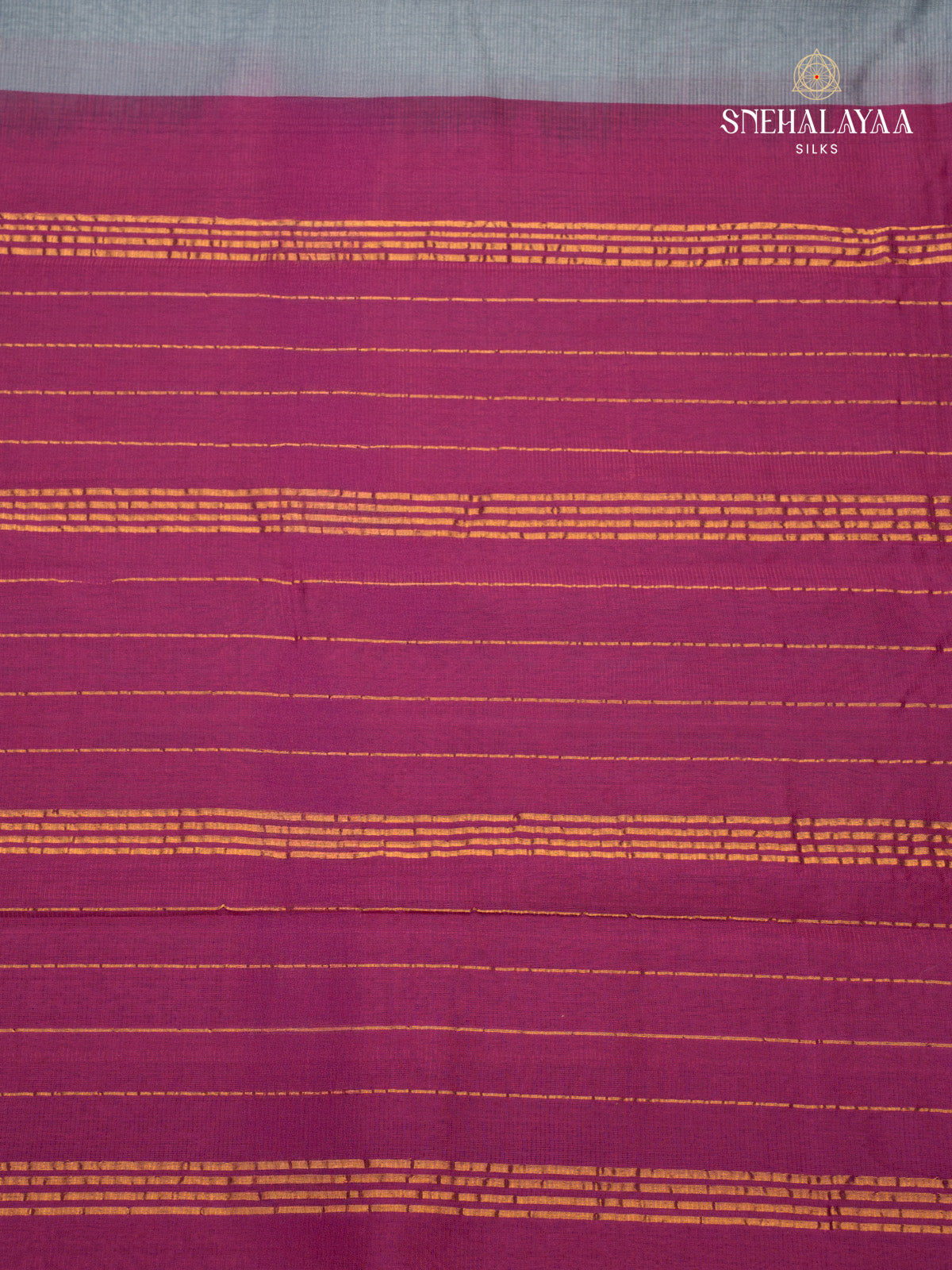 Grey Mangalagiri Silk Cotton Saree