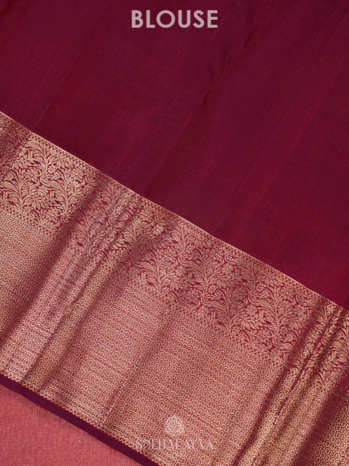 Lavender Kanjivaram Silk Saree