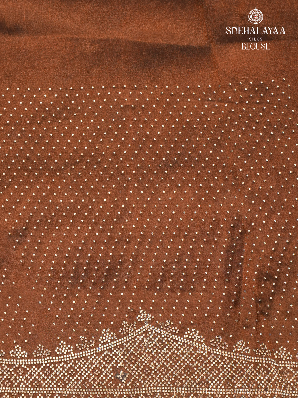 Brown Designer Saree