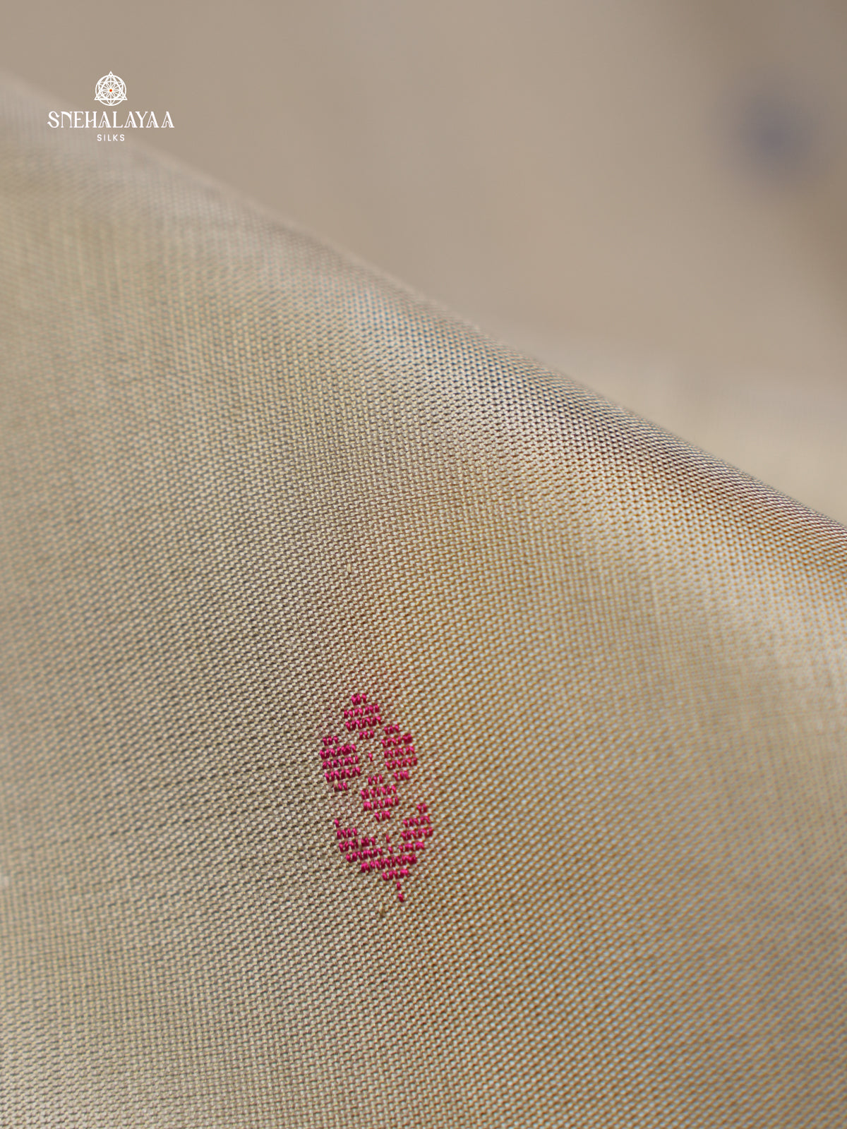 Grey Kanjivaram Soft Silk Saree