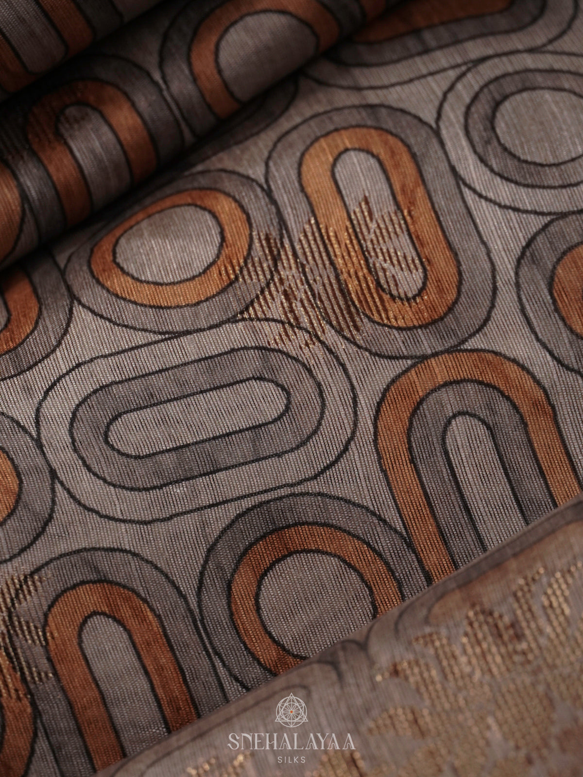 Off White Jute Saree