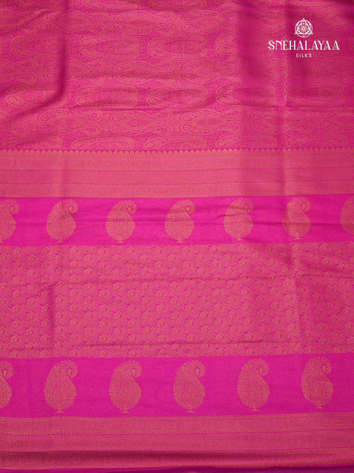 Rani Pink Soft Silk Saree