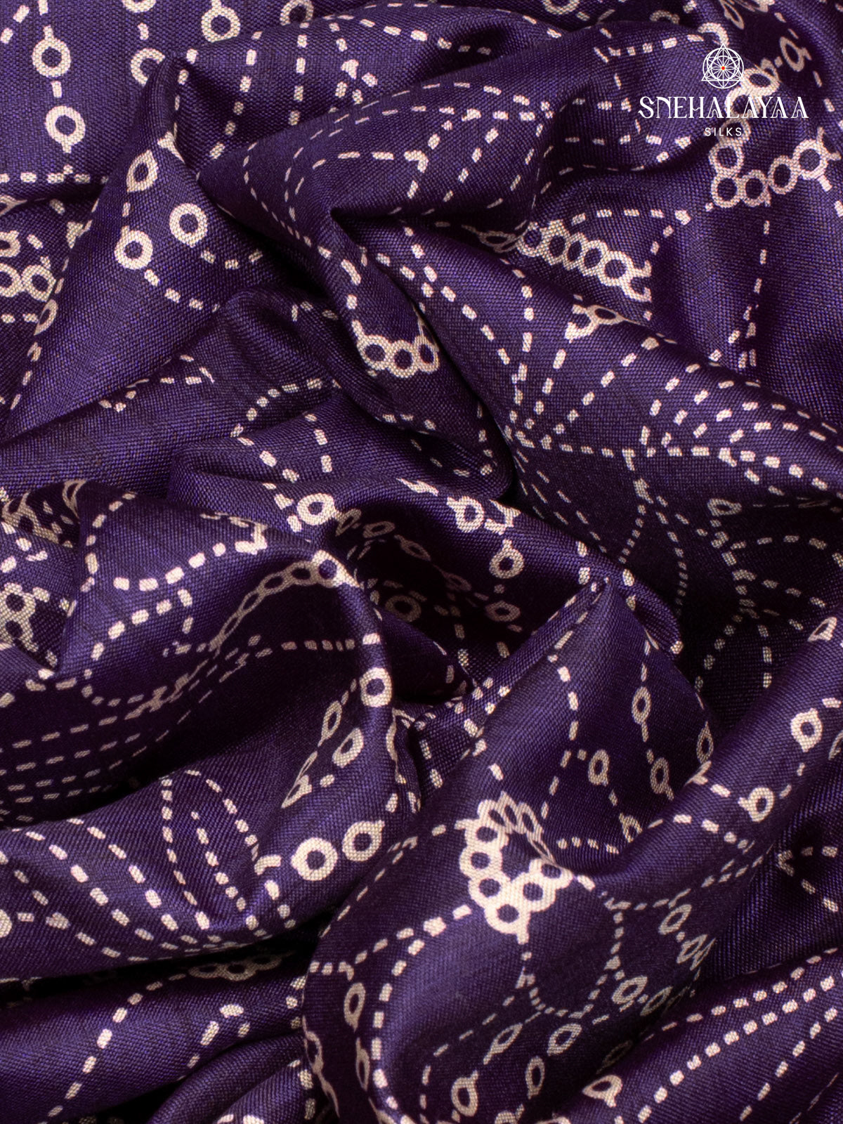 Purple Dola Silk Saree