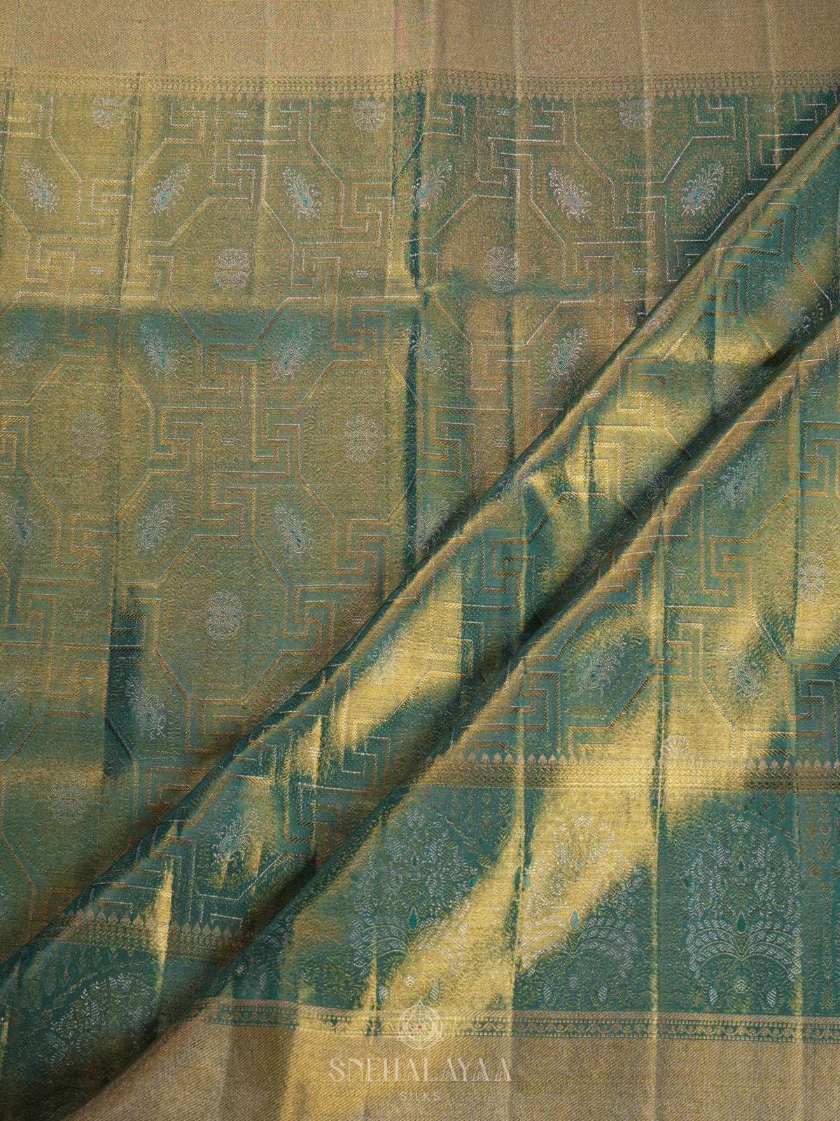 Green Kanjivaram Silk Saree
