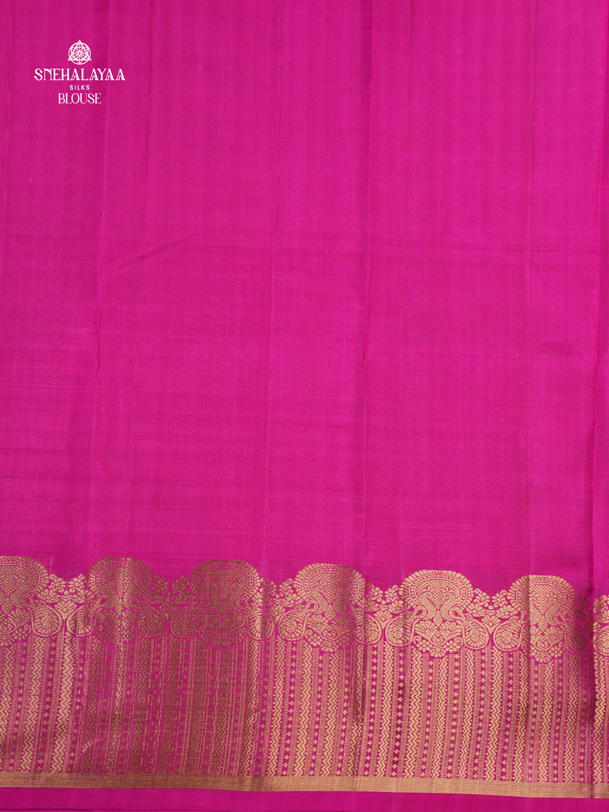 Pink Kanjivaram Silk Saree