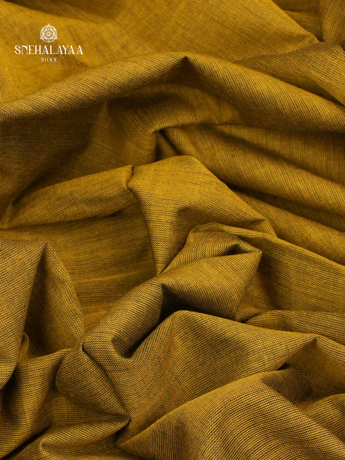 Mustard Chettinad Cotton Saree