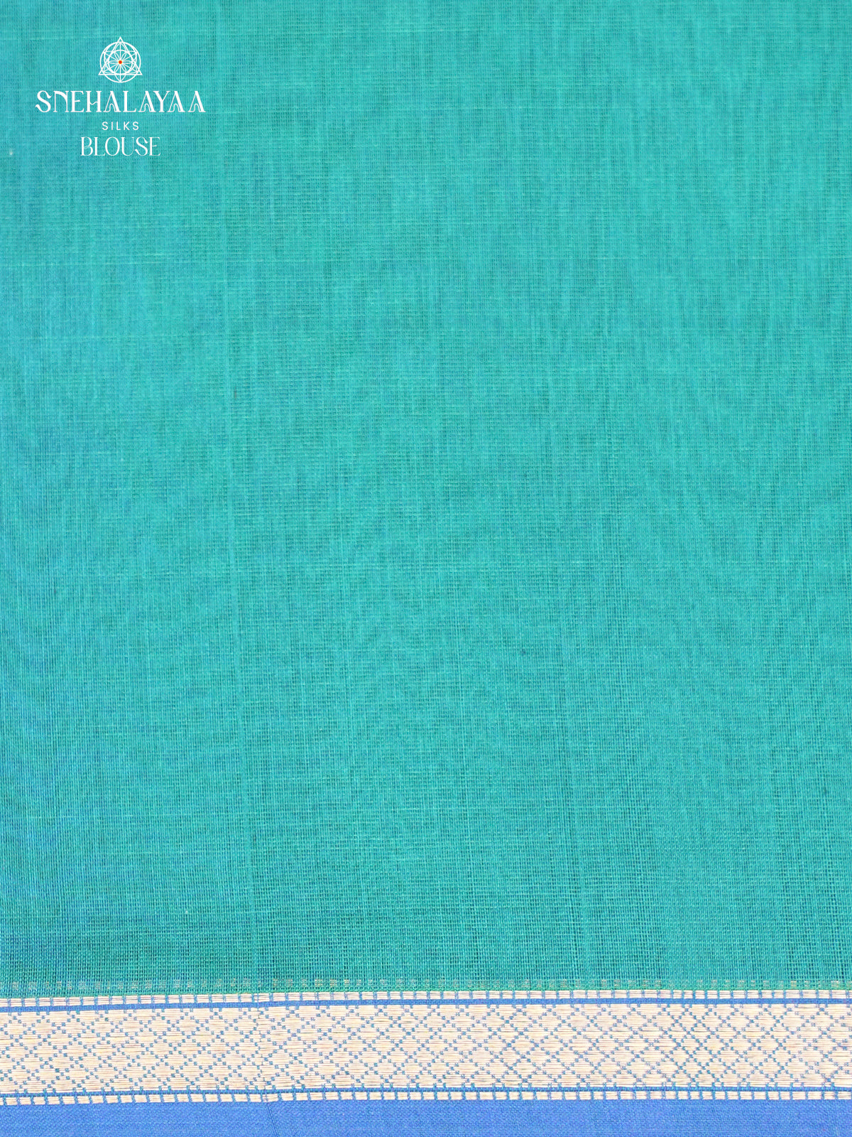 Blue Maheshwari Silk Cotton Saree