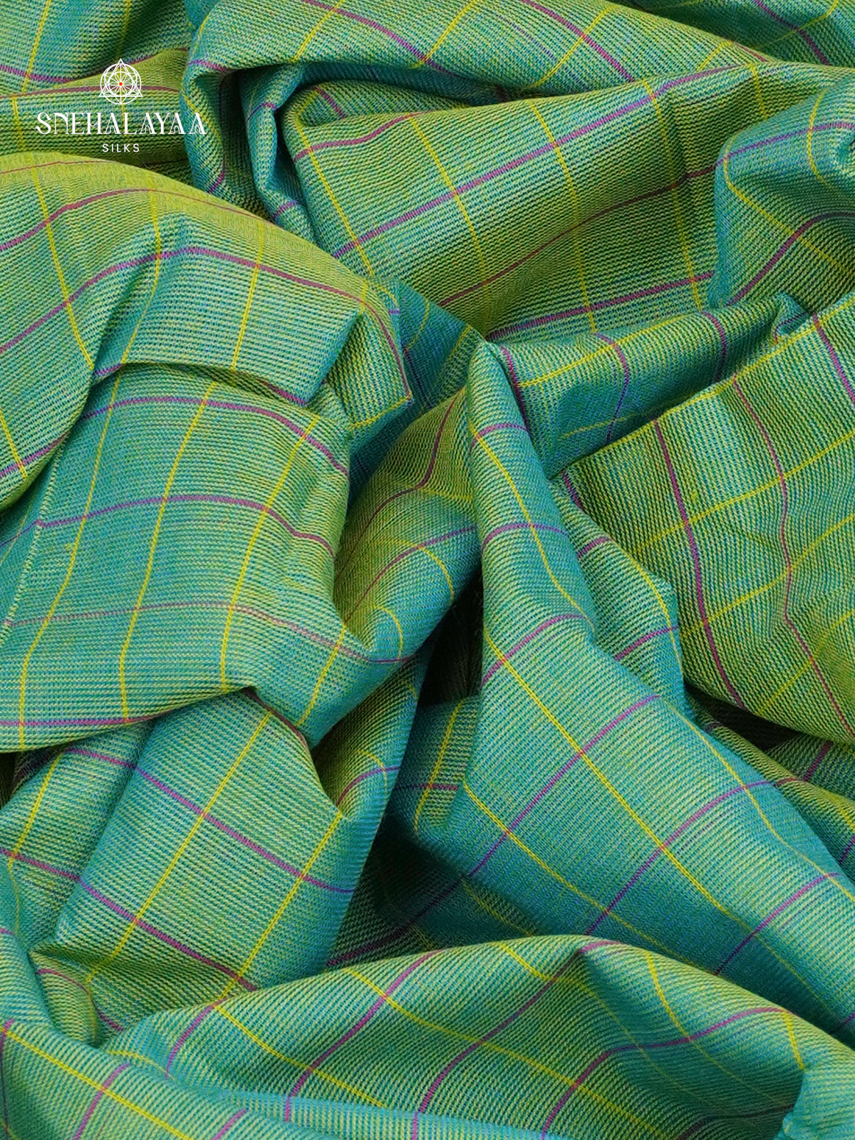 Green Chettinad Cotton Saree