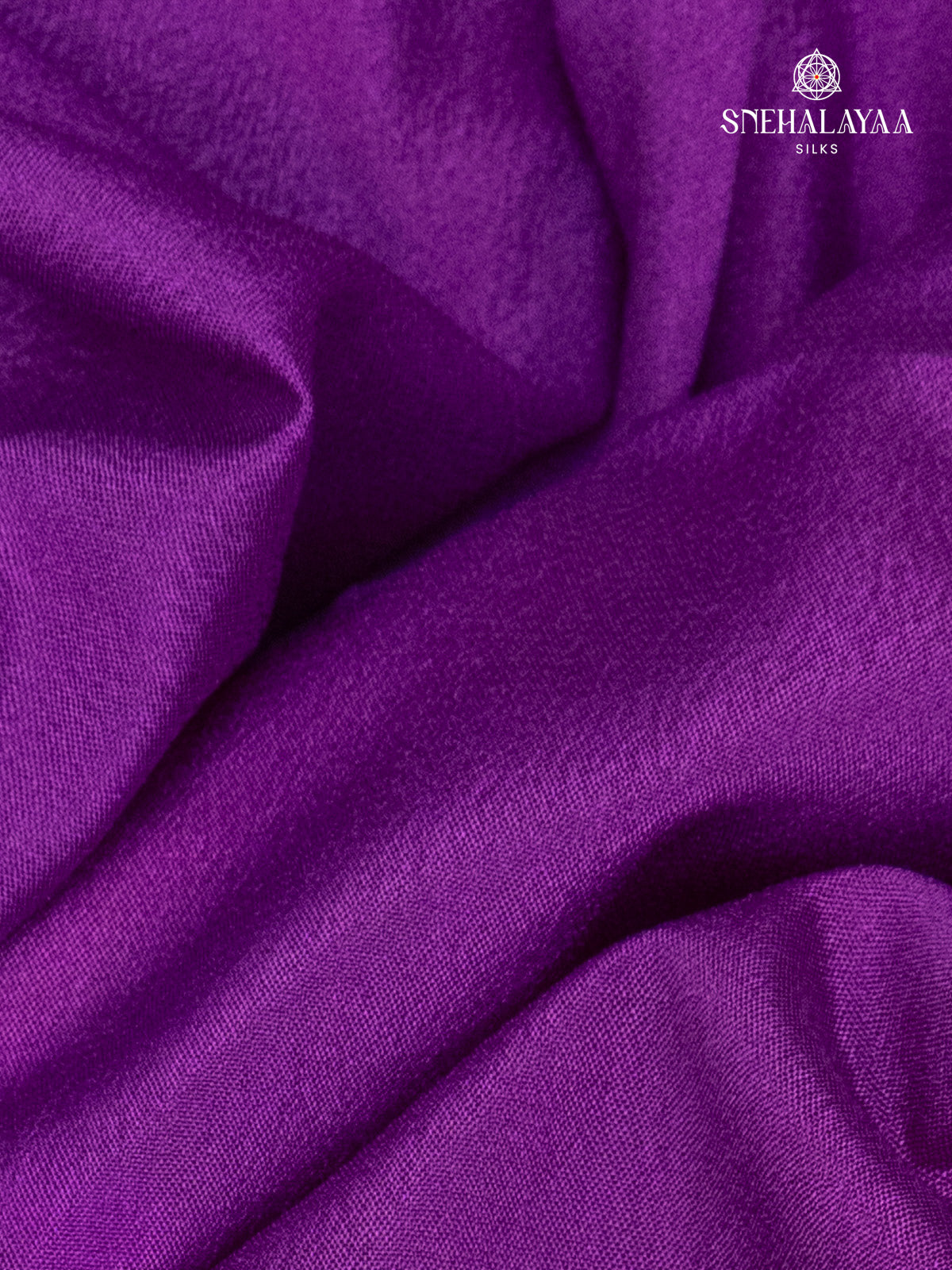 Violet Mysore Silk Saree