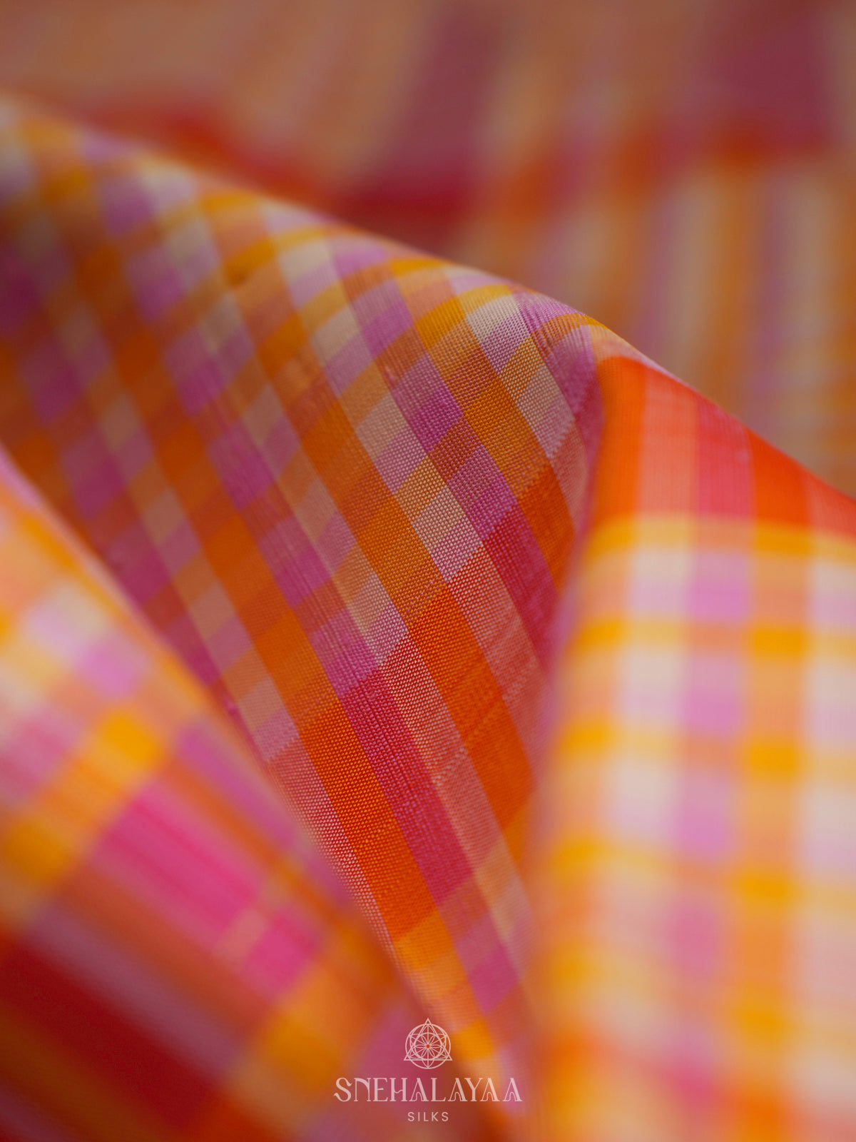 Pink Kanjivaram Silk Saree