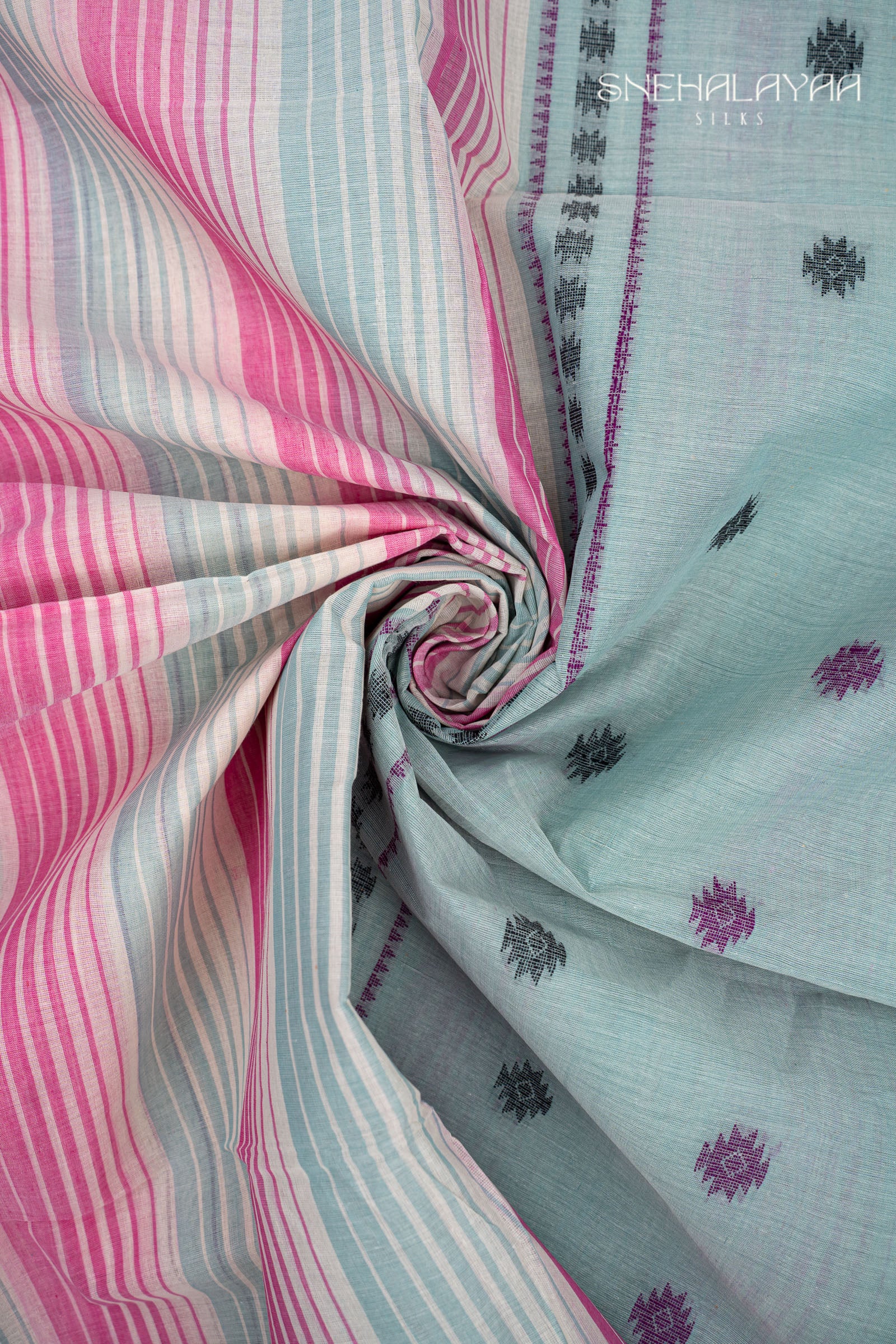 Multicolor Bengal Cotton Saree