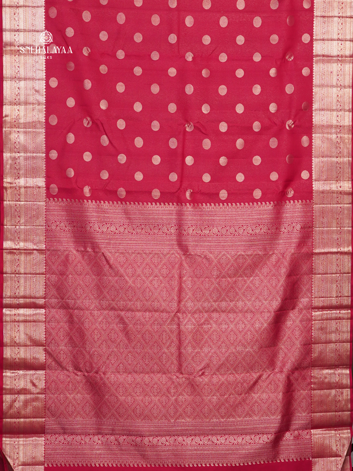 Pink Kanjivaram Silk Saree