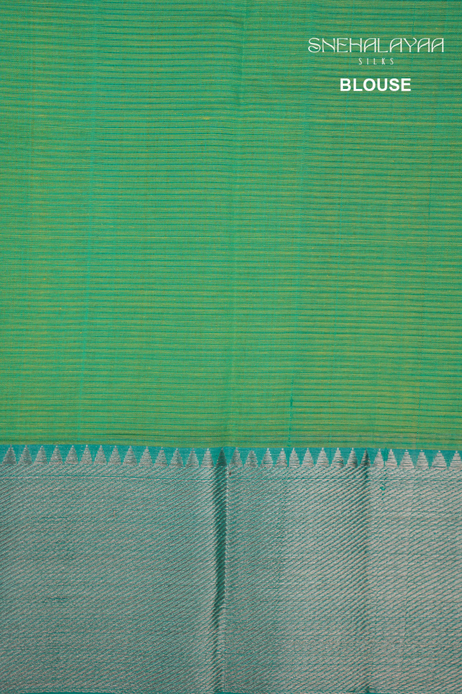 Yellow Mangalgiri Silk Saree