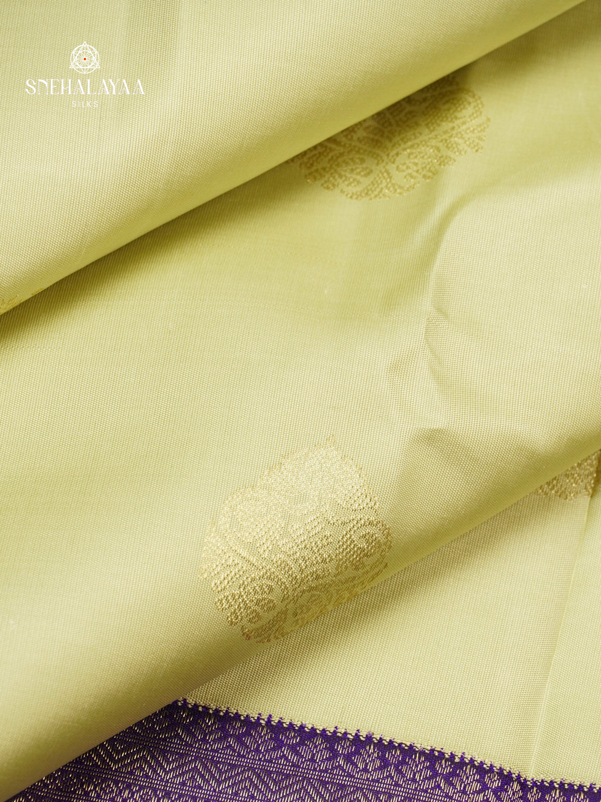 Pista Green Kanjivaram Silk Saree
