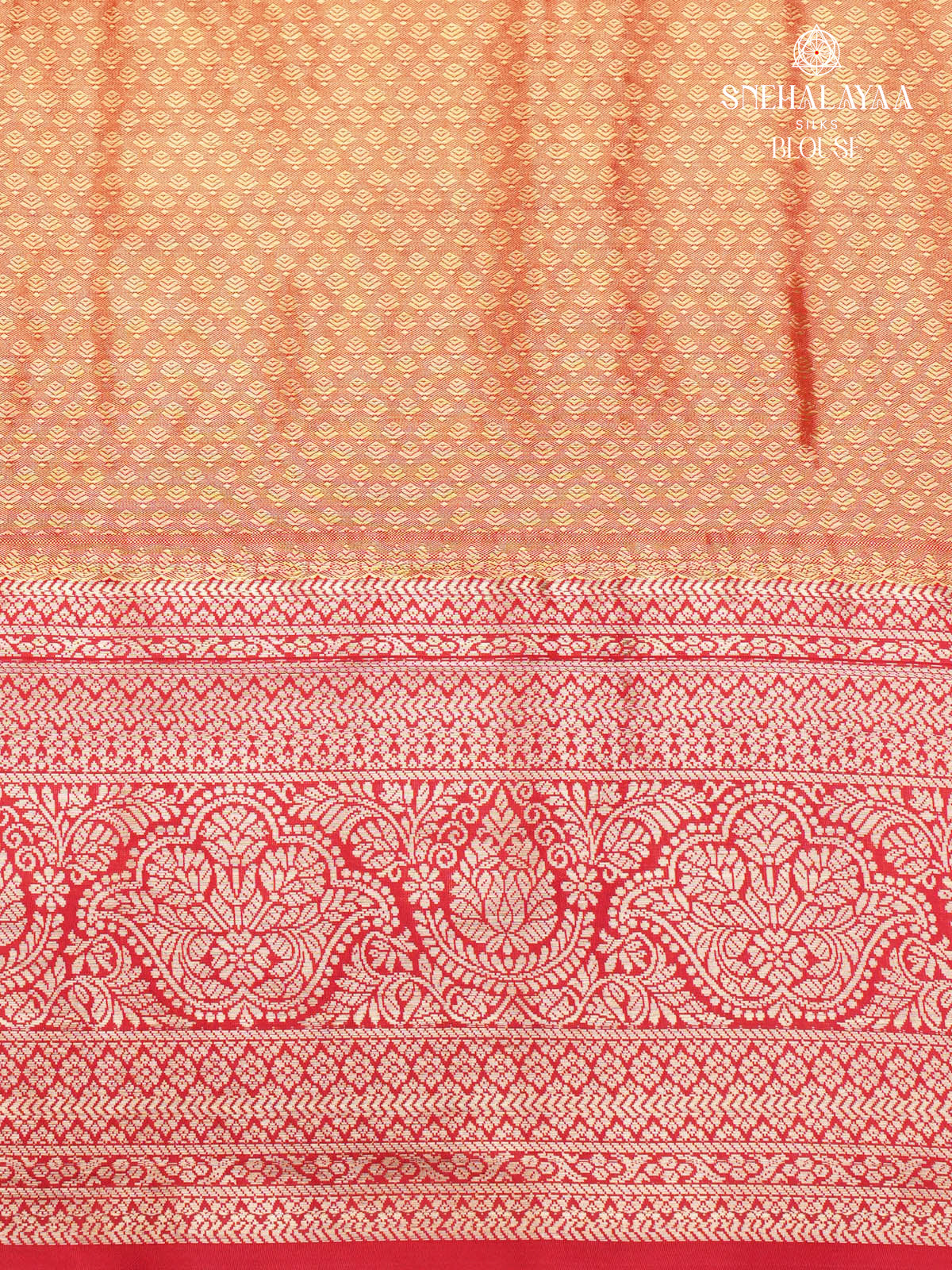 Golden Art Silk Saree