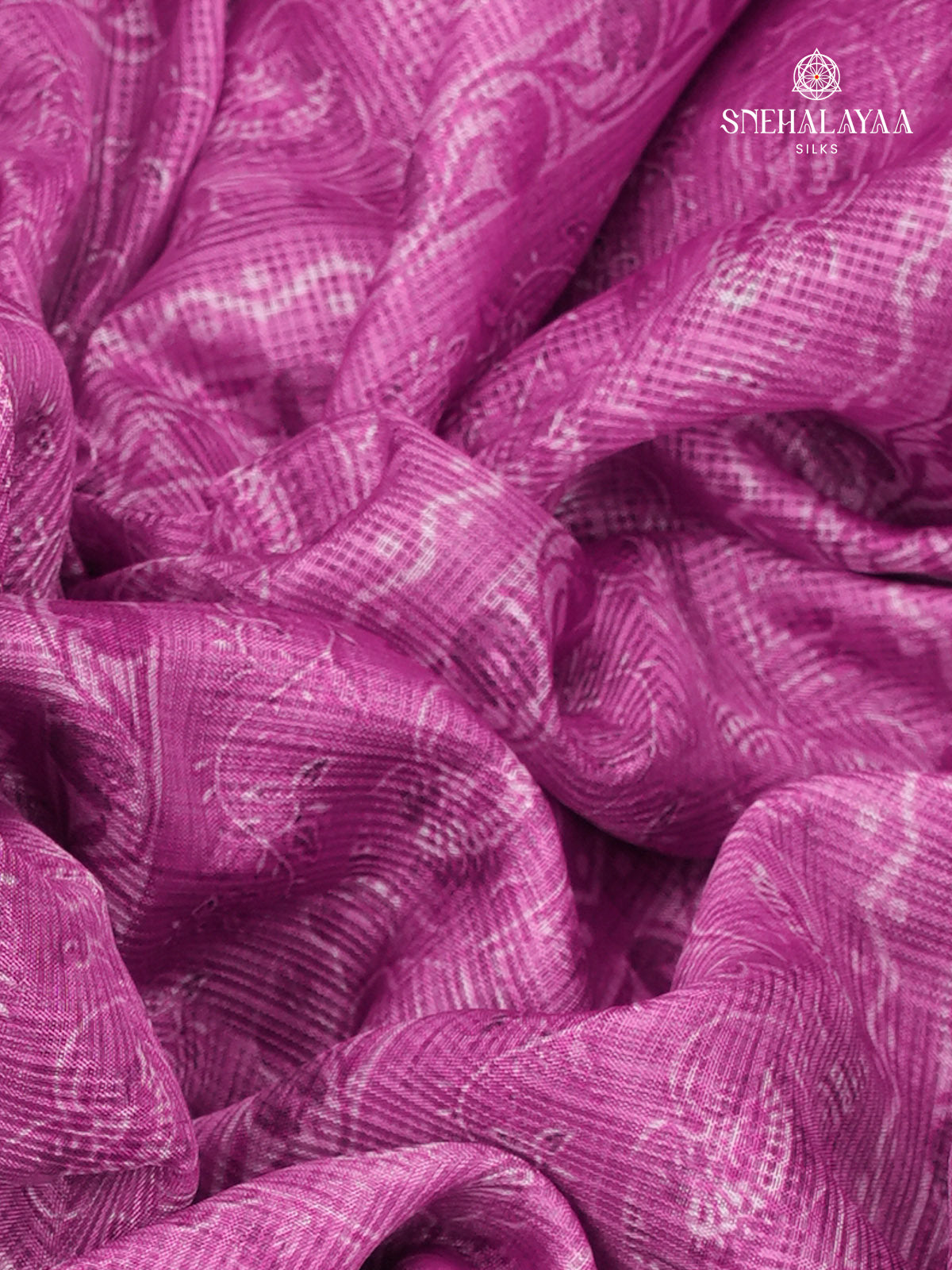 Violet Kota Embroidery Saree