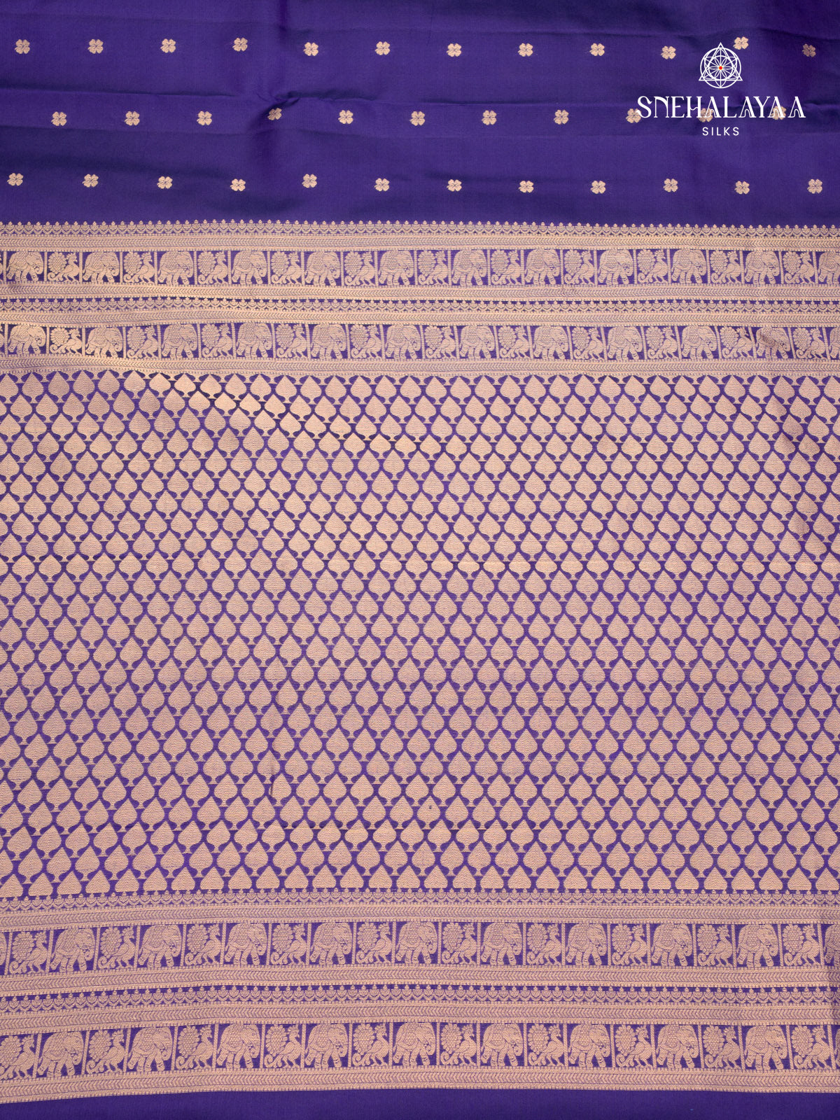 Blue Kanjivaram Silk Saree