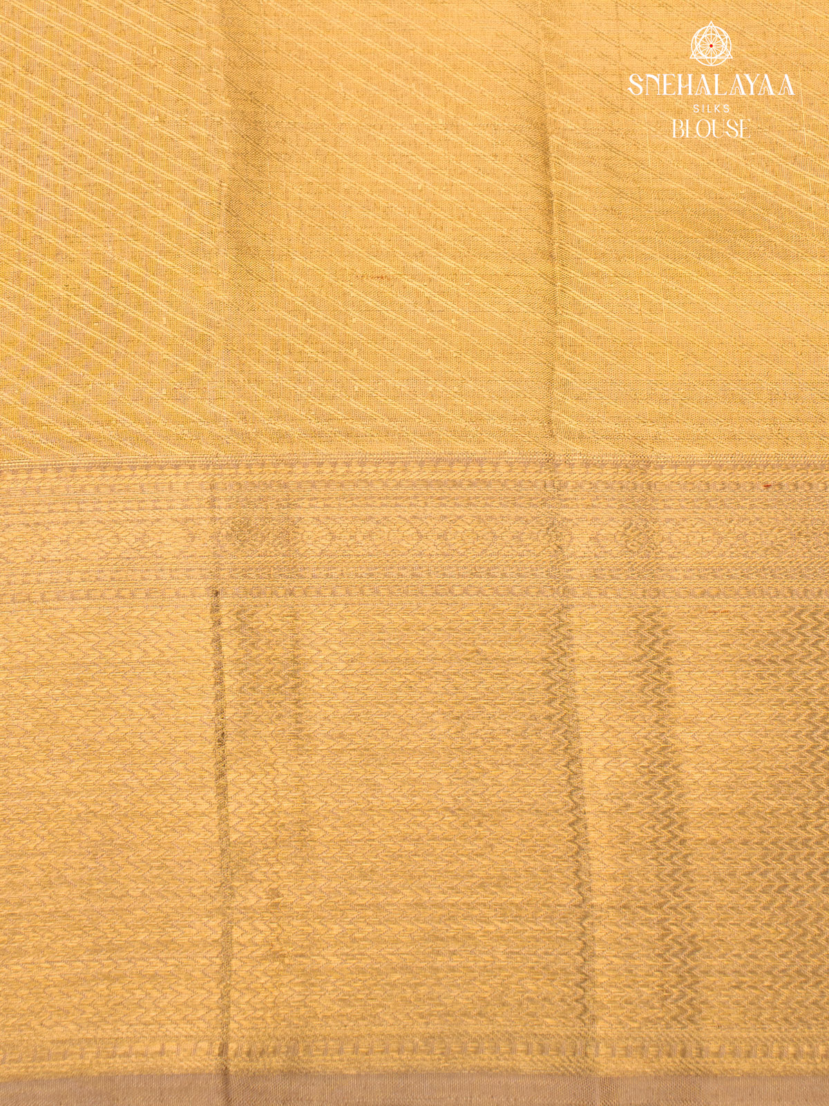 Sandal Tissue Kanjivaram Silk Saree