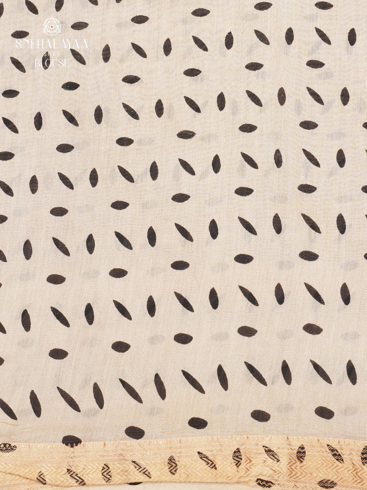 Off White Chanderi Saree