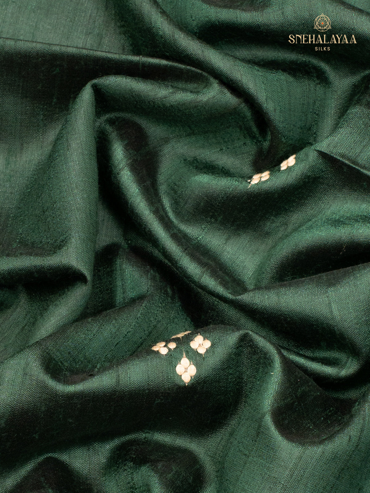 Green Tussar Saree