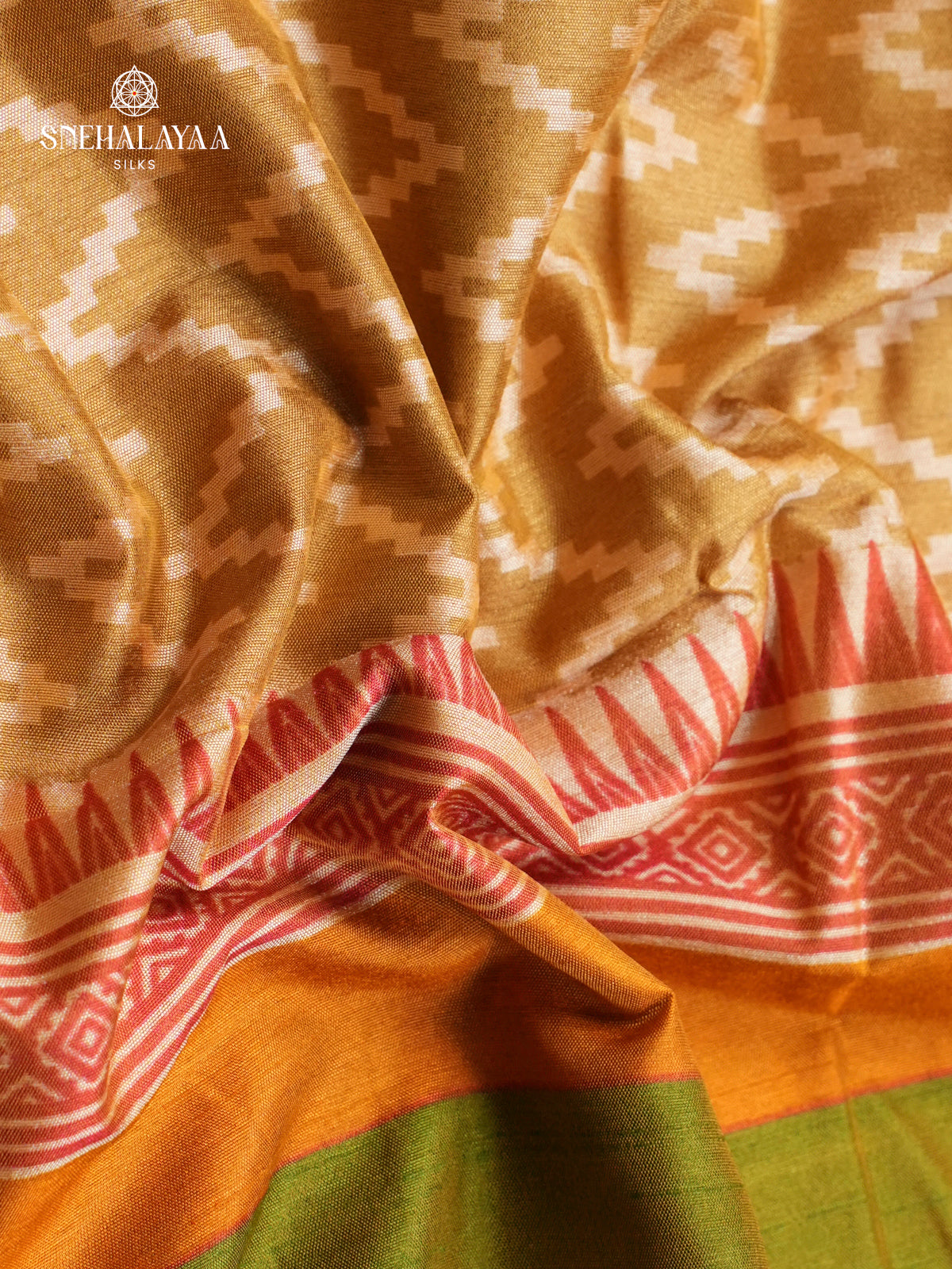 Multicolour Ikat saree