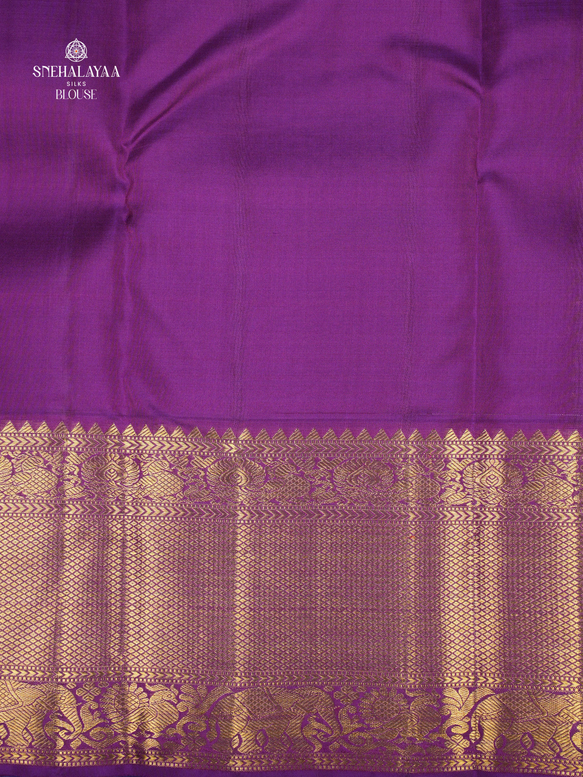 Lavender Kanjivaram Silk Saree
