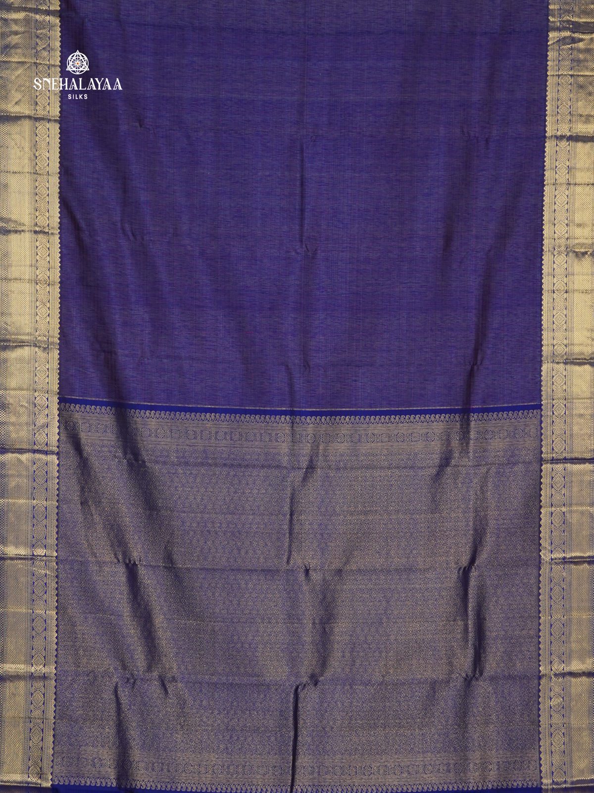 Blue Kanjivaram Silk Saree