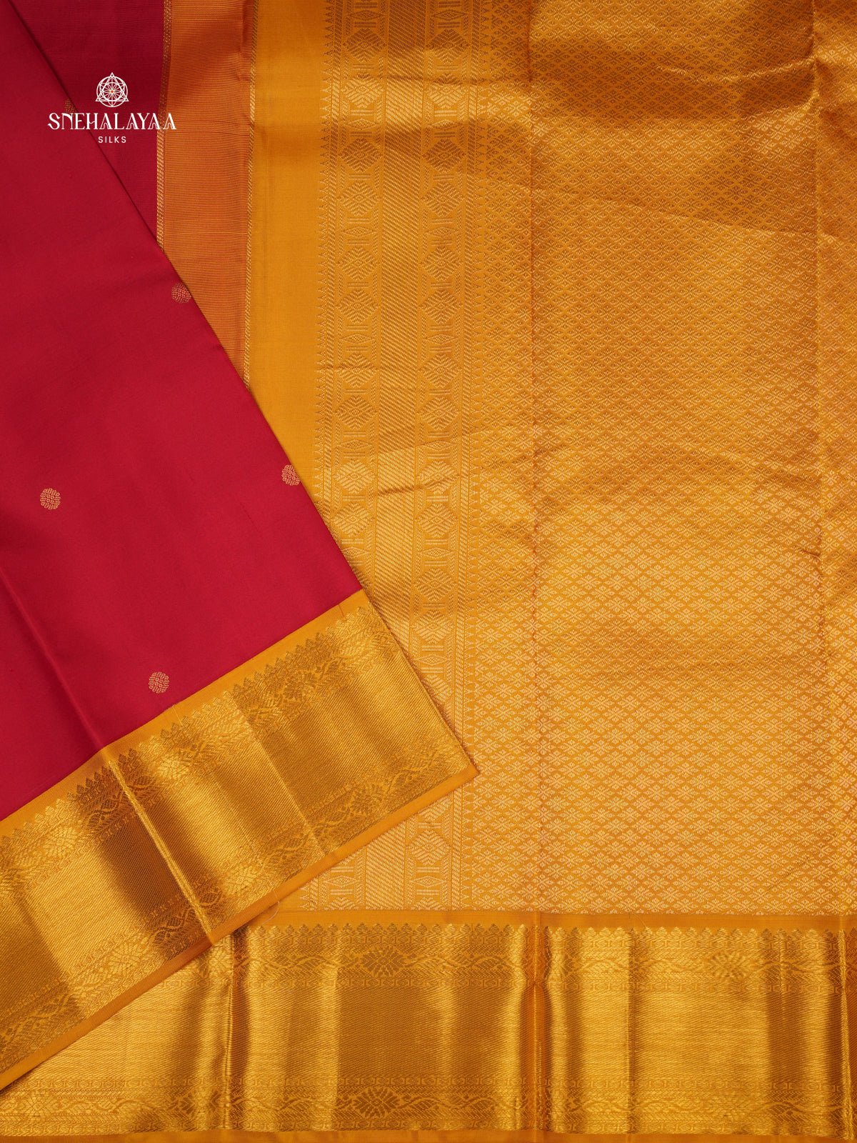 Red Kanjivaram Silk Saree