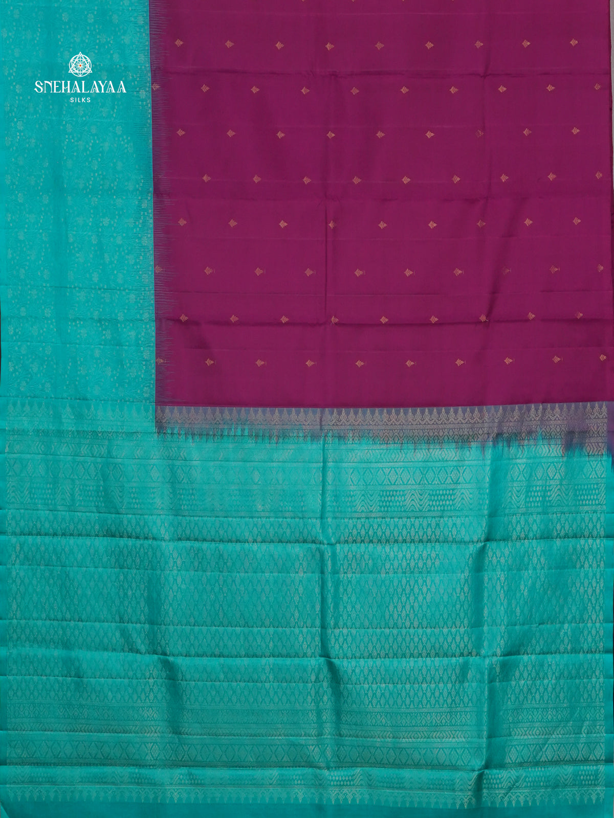 Magenta Kanjivaram Silk Saree