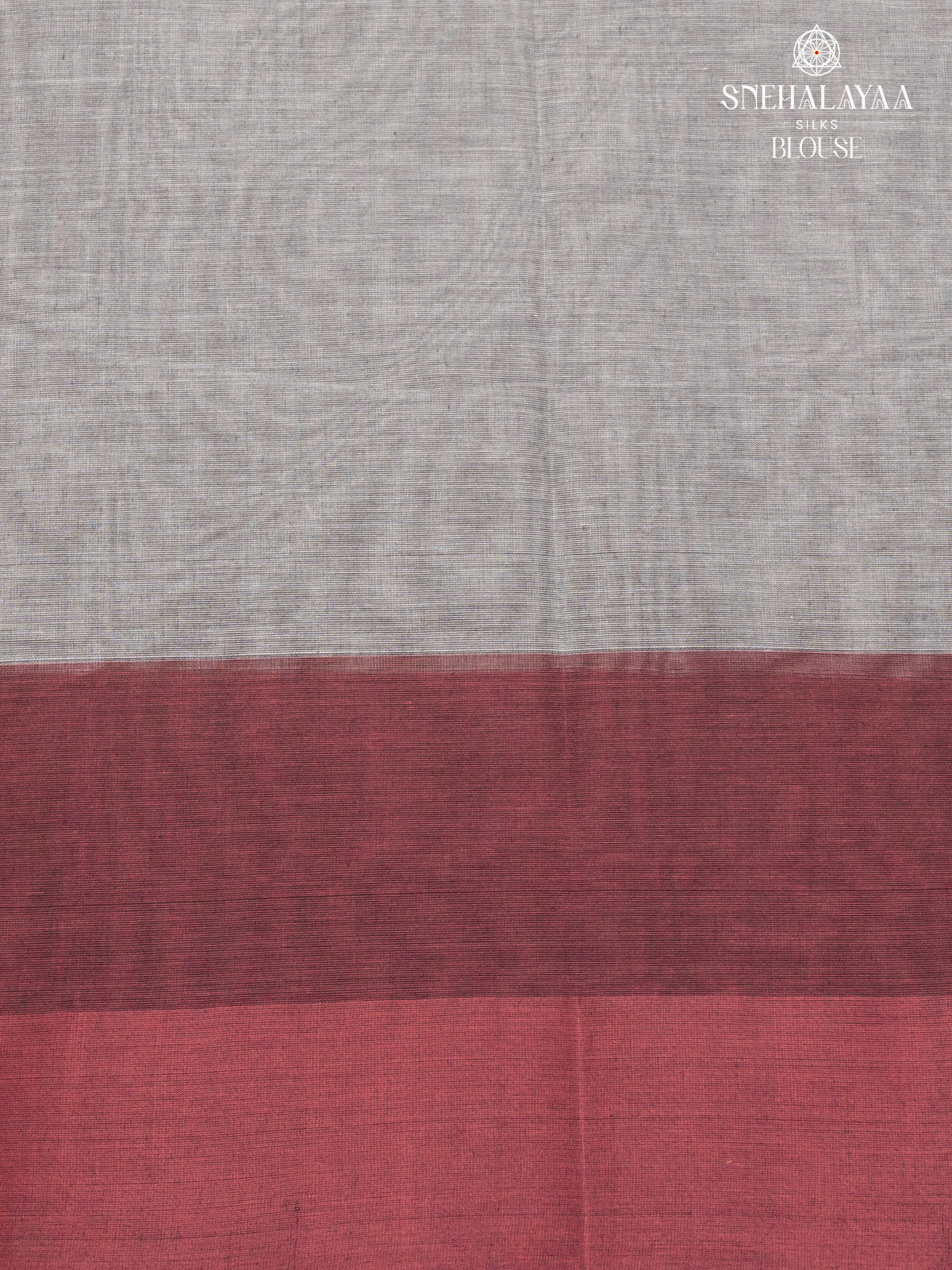 Grey Pure Kanchi Cotton Saree