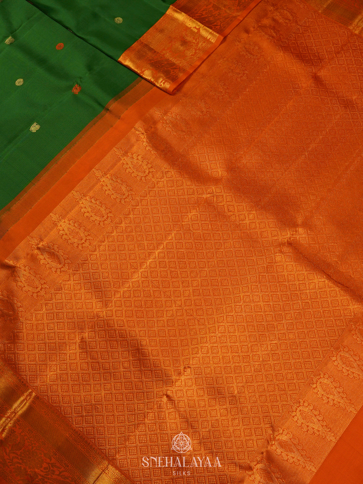 Green Kanjivaram Silk Saree